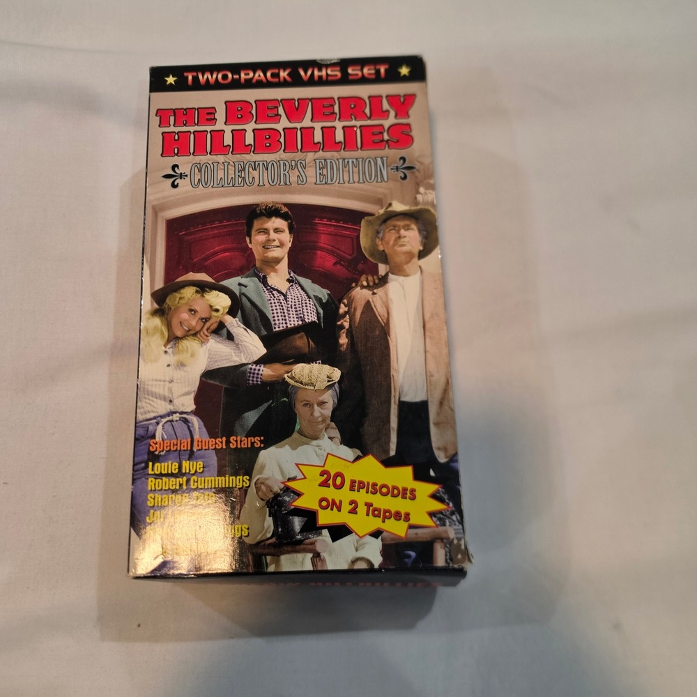 Diamond The Beverly Hillbillies VHS Set Good 20 Episodes 2-Pack